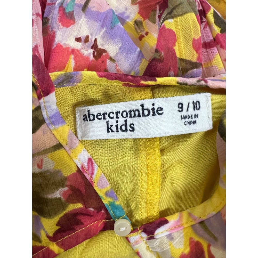 Abercrombie Kids Pleated Floral Swing Tank Tunic - Picture 9 of 11
